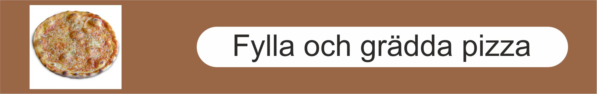 Ladda ner recept på fylla och grädda pizza