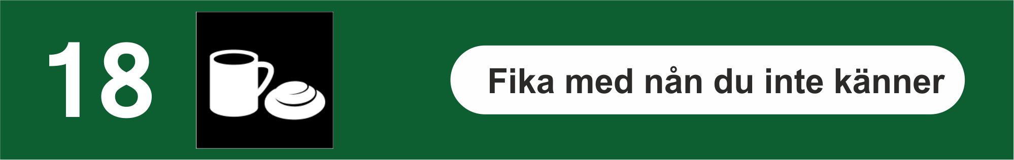 Till sidan Fika med nån du inte känner